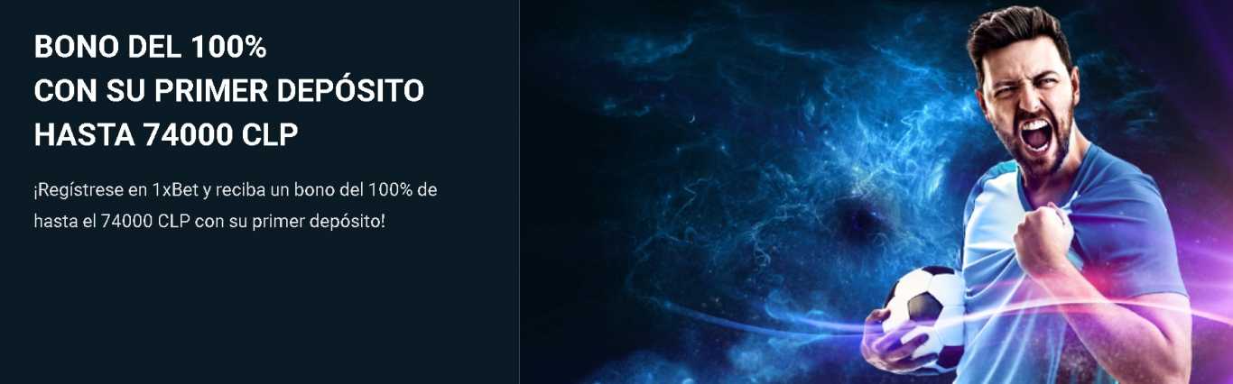 1xBet bono bienvenida